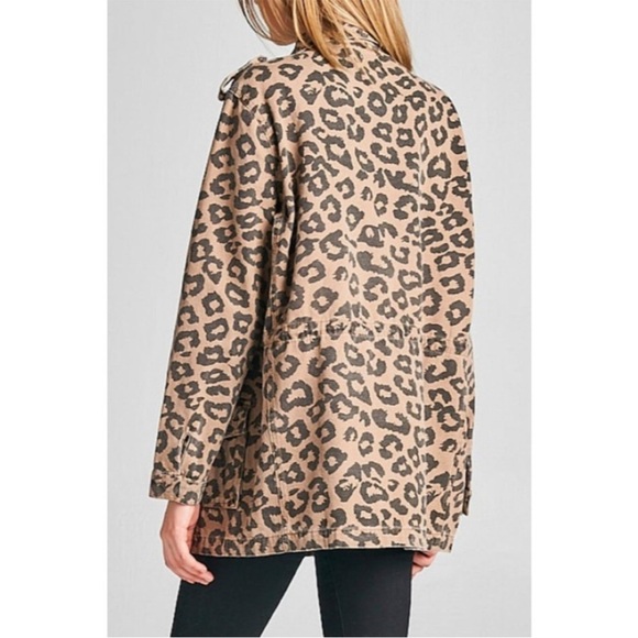 Ellison Leopard Utility Jacket - Picture 3 of 6